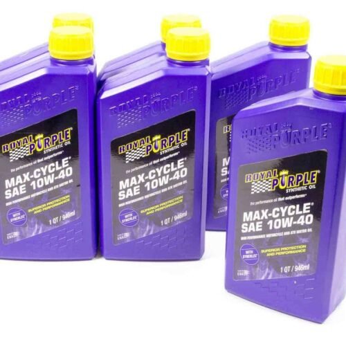 10w40 Max Cycle Oil Case 6×1 Quart