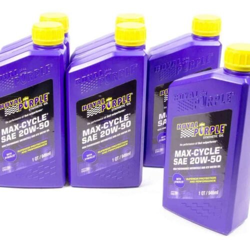 20w50 Max Cycle Oil Case 6×1 Quart