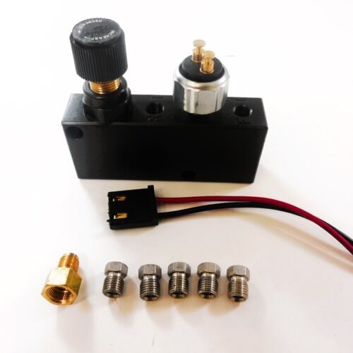 Brake Proportioning Valve Adjustable Black