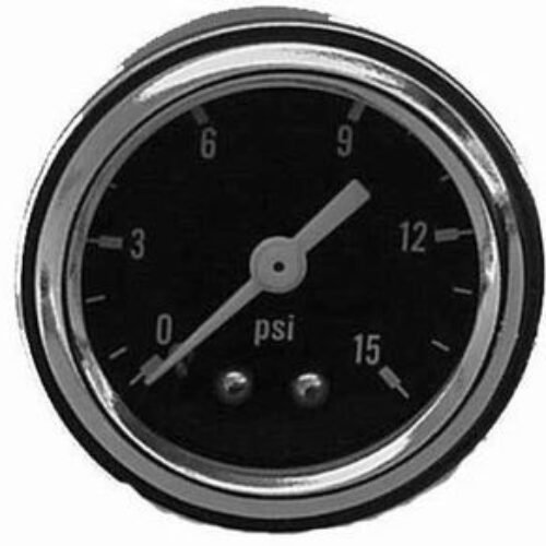 Fuel Pressure Gauge 0-15 PSI