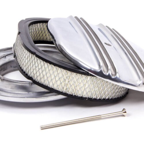 12×2 Alum Oval Finned A/C Polished