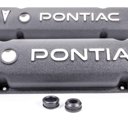 Pontiac Alum V/C Black w/Pontiac Logo