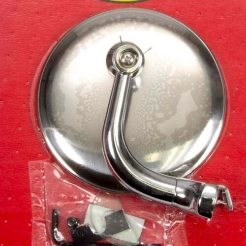 Stainless Peep Mirror w/Short Arm 4in