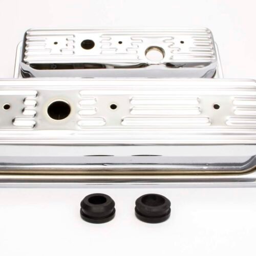85-93 GM 4.3L V6 Steel Short V/C Chrome