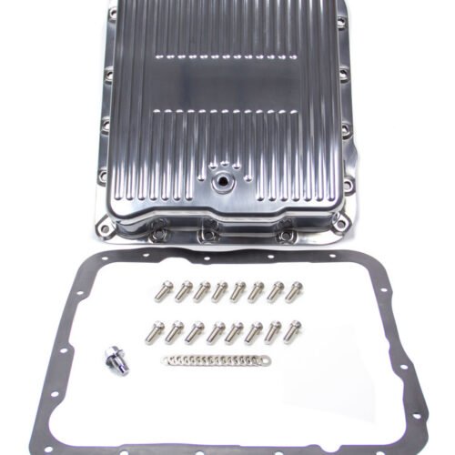 GM 700R4 4L60 Alum Trans Pan Polished
