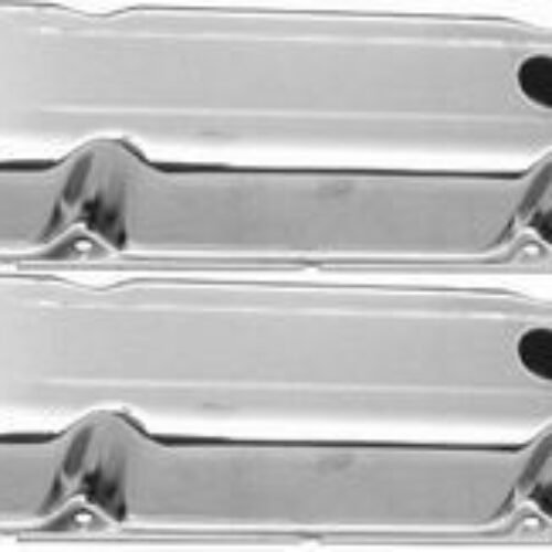 Chrome Steel Chrysler 383-440 Short Valve Covr