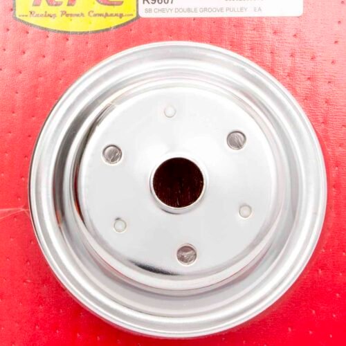 Chrome Steel Crankshaft Pulley 2Groove Long WP