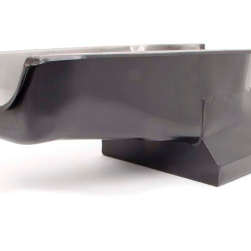 86-   SBC Steel Drag Race Oil Pan Black