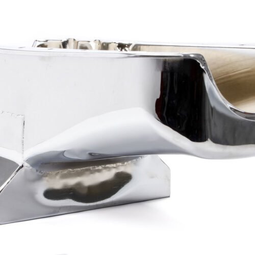 55-79 SBC Steel Drag Race Oil Pan Chrome