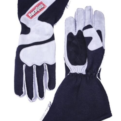 Gloves Outseam Black/ Gray Medium SFI-5