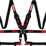6pt Harness Camlock P/D HNR Black FIA