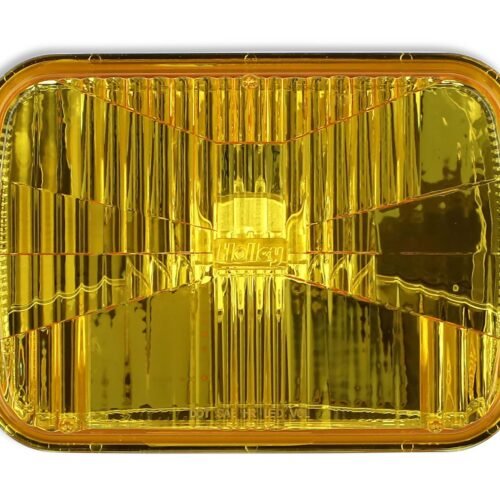 Headlight LED Sealed 5×7 Rectangle Yellow Each