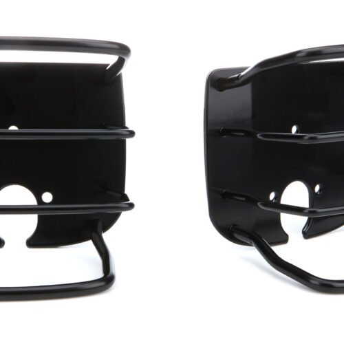 Euro Tail Light Guards Black 76-06 Jeep CJ/Wrag