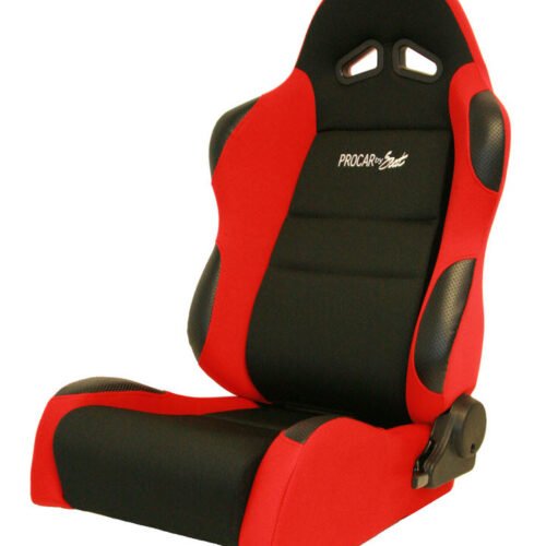 Sportsman Racing Seat – Left – Red Velour