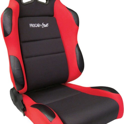 Sportsman Racing Seat – Right – Red Velour