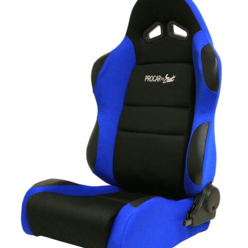 Sportsman Racing Seat – Left – Blue Velour