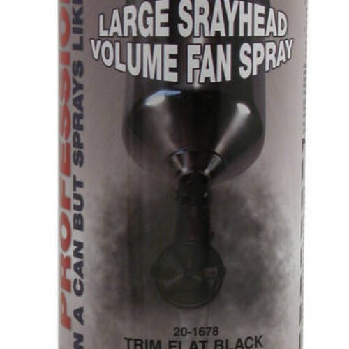 PBE Professional Trim Paint Flat Black