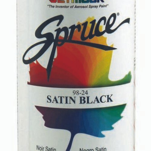 Spruce General Use Semi-Gloss Black