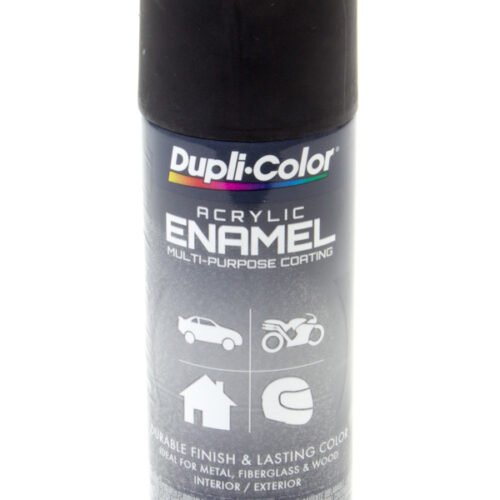 Semi Gloss Black Enamel Paint 12oz