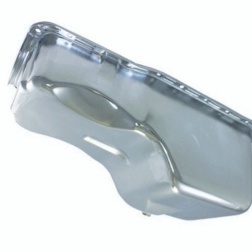 67-81 SBF 351W Steel Stock Oil Pan Chrome