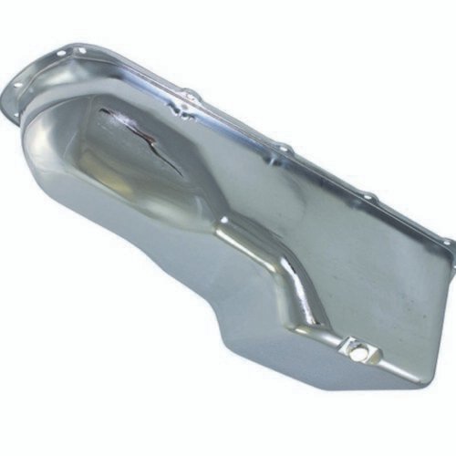 74-81 Pontiac V8 Steel Stock Oil Pan Chrome