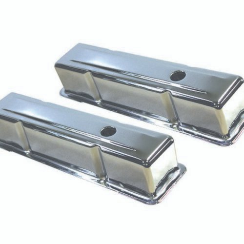 58-86 SBC Steel Tall V/C Chrome