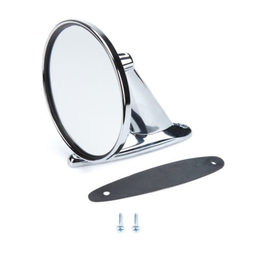 Chrome Mirror Car Side Universal 4.75in Round