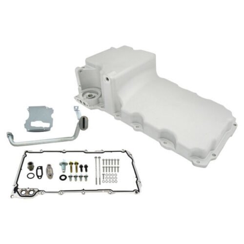 Oil Pan LS Rear Sump Gen III/IV with Pickup