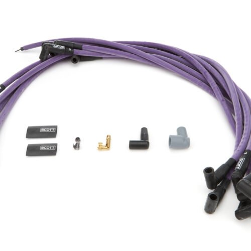 SBC Spark Plug Wire Set 90-Degree – Purple