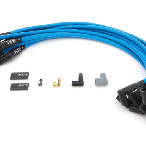 SBF Spark Plug Wire Set 45-Degree – Blue