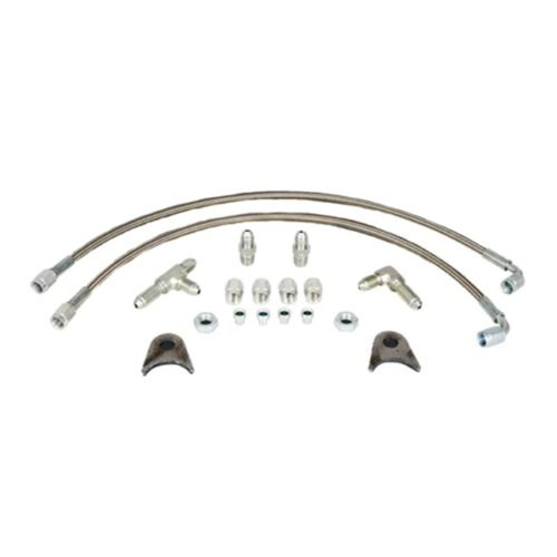 Rear Brake Plumbing Kit w/3an Fittings