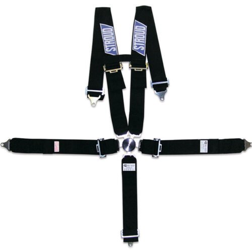 Racing Harness Kam Lock Black Individual