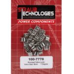 Valve Locks 7-Deg 8mm Stamped Steel 16pk