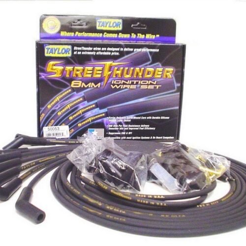 Univ Streethunder Plug Wire Set 135 Deg Black