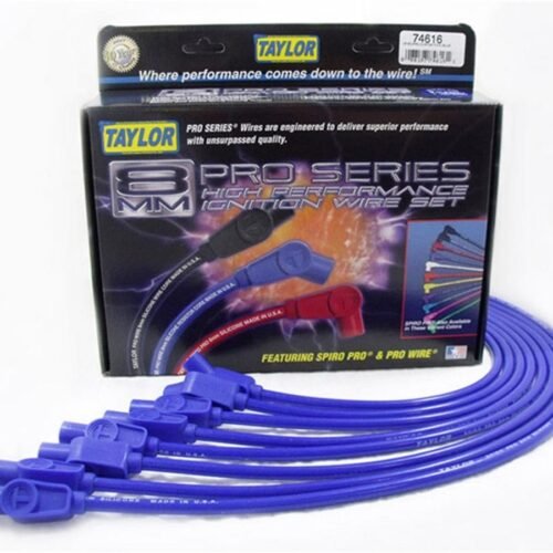 Spark Plug Wire Set 8mm Spiro-Pro Blue