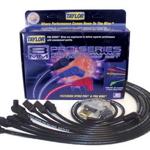 SBC 8MM Pro Race Wires- Black