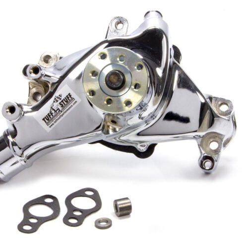 69-96 SBC Water Pump Long Chrome SuperCool