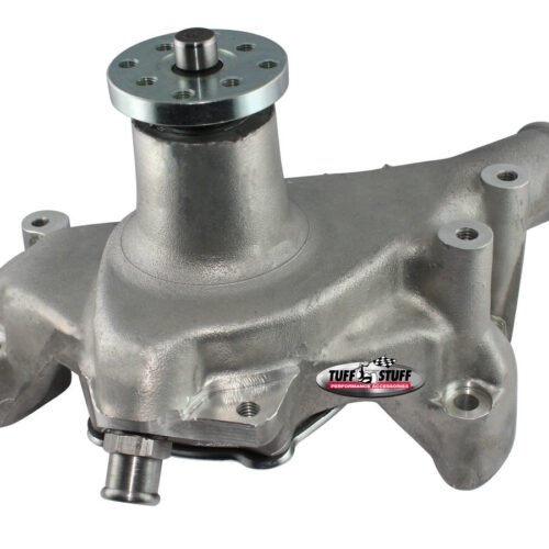 SBC Long Water Pump Platinum As Cast