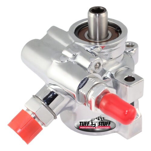 Type II Power Steering Pump Chrome w/AN Fitting