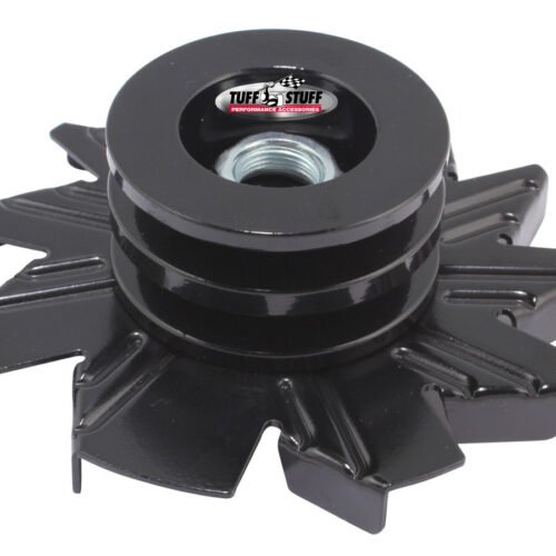 Alternator Stealth Black Fan and Pulley Combo