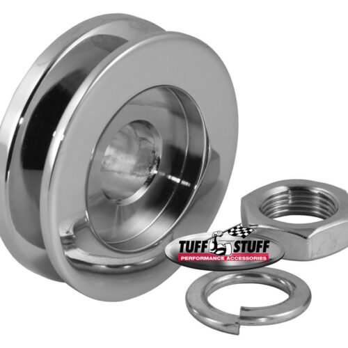 Alternator Chrome Single V-Pulley