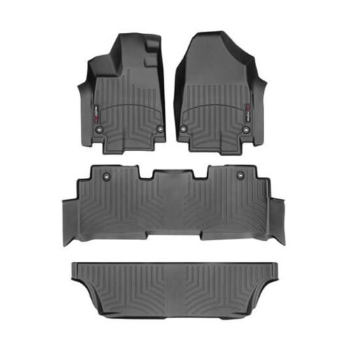 Black Front And Rear Floorliners