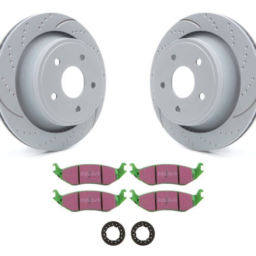 Brake Rotor & Pad Kit Greenstuff Durango
