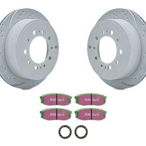 Brake Rotor & Pad Kit Greenstuff Toyota/Lexus
