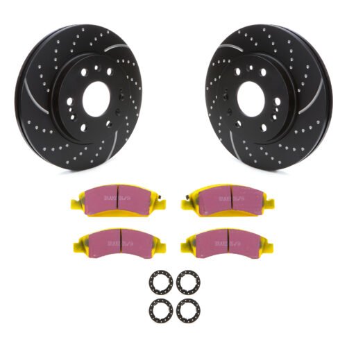 Brake Rotor & Pad Kit Yellowstuff GM Truck/SUV