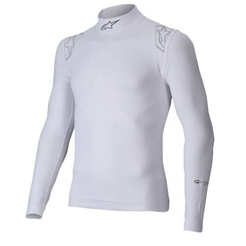 Underwear Top ZX EVO V3 White XSM/SML Long Slve