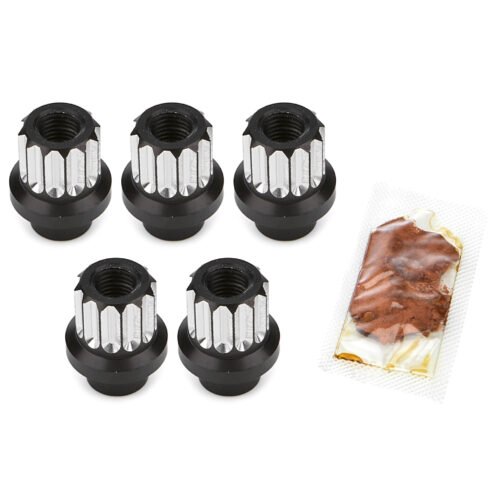 Billet Aluminum 12pt Lug Nuts 12mm 5pk