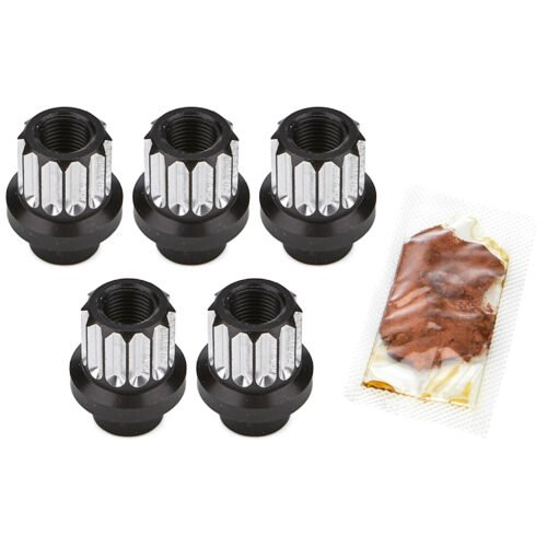 Billet Aluminum 12pt Lug Nuts – 1/2 5pk