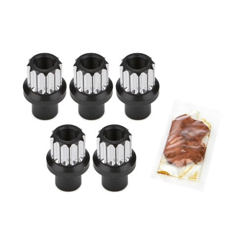 Billet Aluminum 12pt Lug Nuts – 1/2 5pk