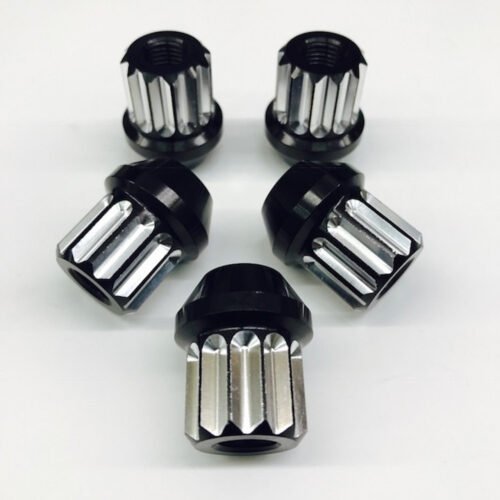 Billet Aluminum 12pt Lug Nuts 14mm 5pk